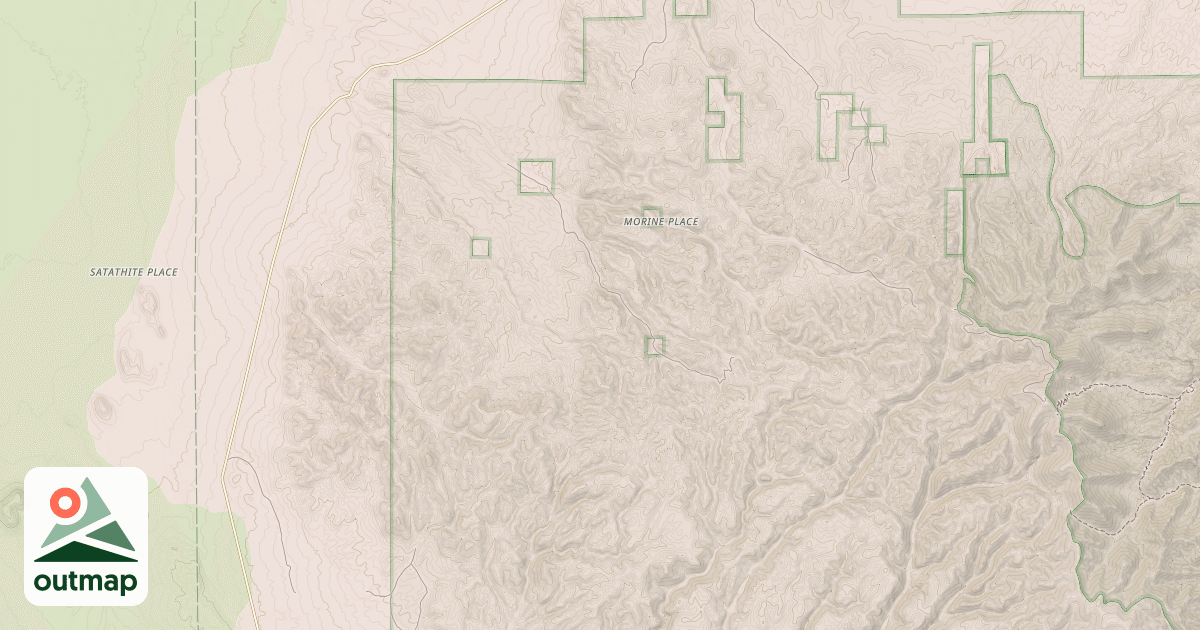 Map of SARGENT CANYON