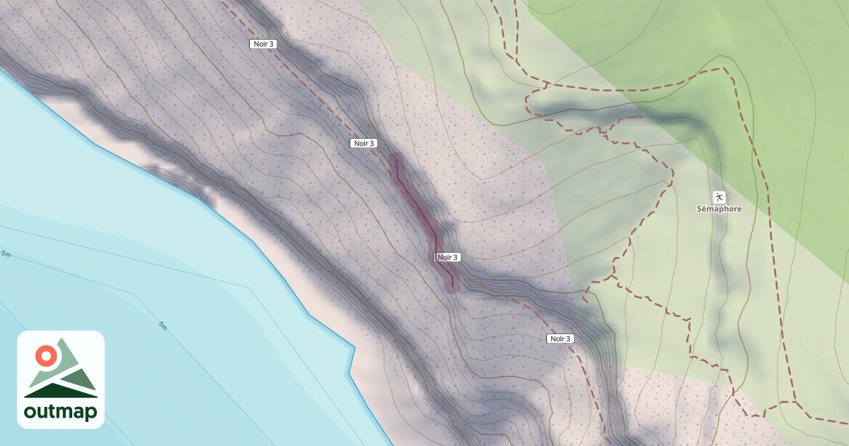 Map of Secteur Grande Bleue