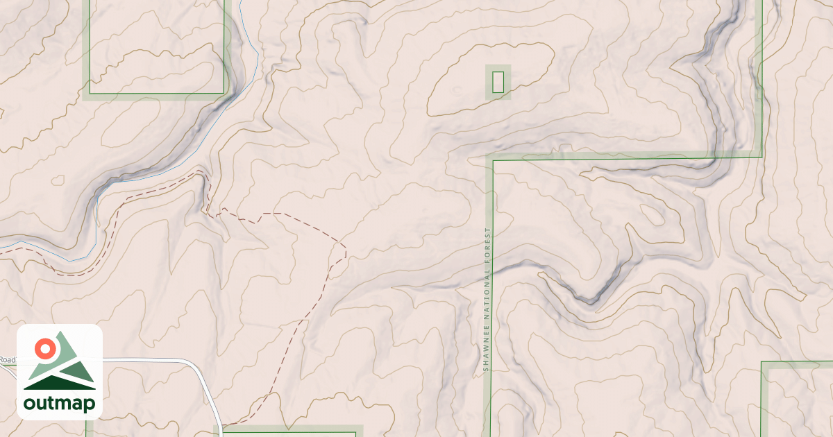 Map of HOOVEN HOLLOW in Hardin