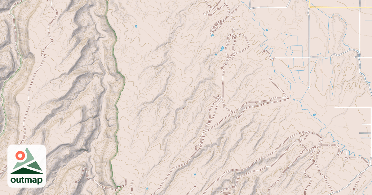 Map of BLM National GTLF Public Motorized Roads 15102169-47bf-4273-82b3-81581227daa1