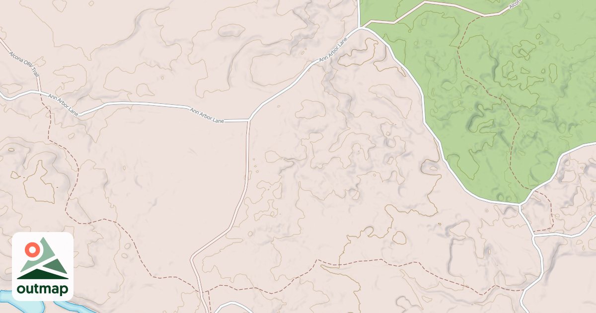 Map of Alcona Smt Barton City Dnr966