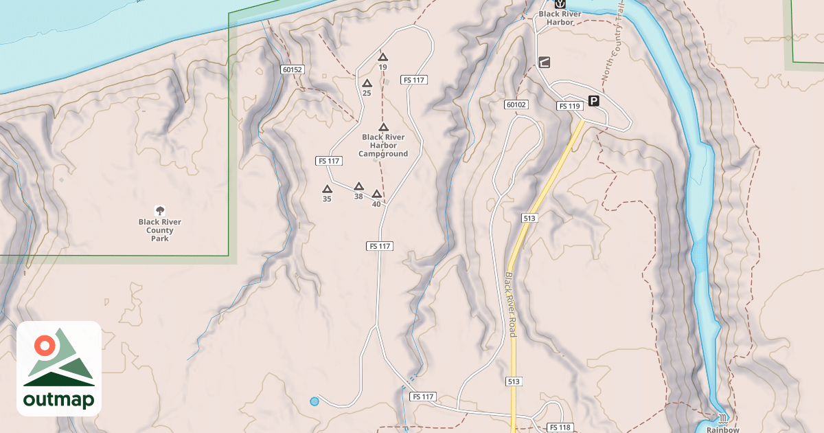 Map of FDR117