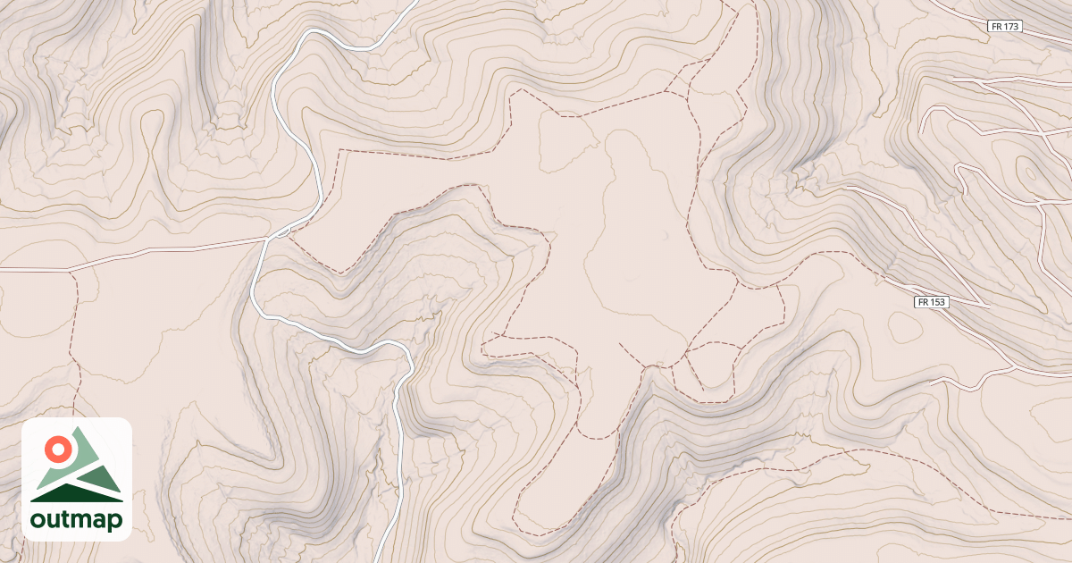 Map of Willow Creek Atv