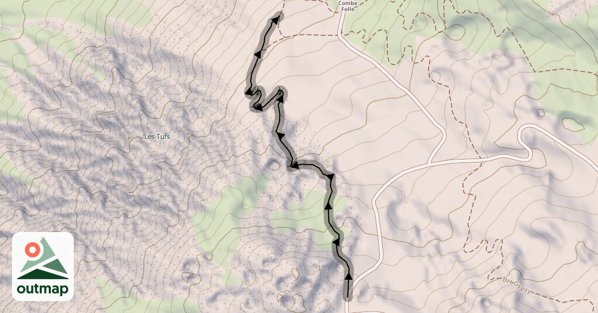 Map of DH Moustache
