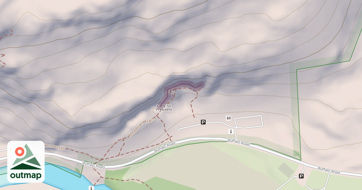 Map of Parking Lot Wall