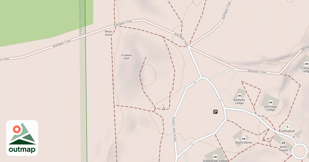Map of Thunder Express