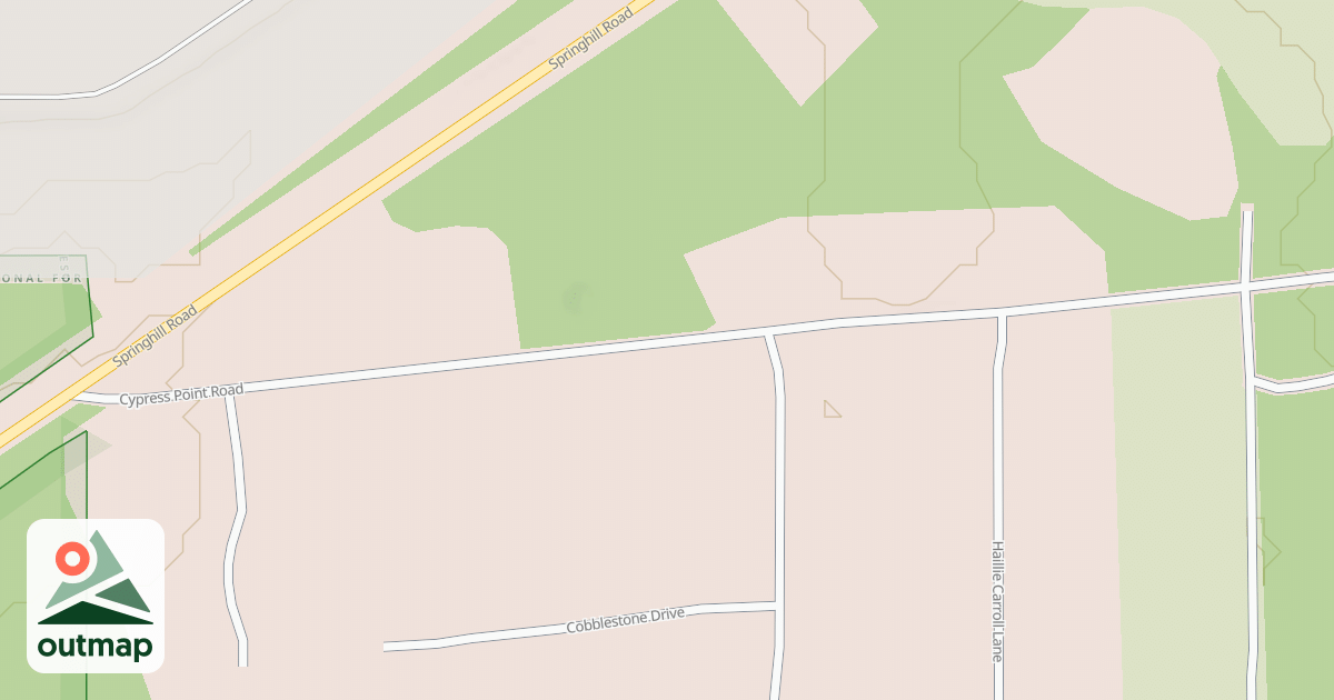 Map of LONNIE GRAY ROAD
