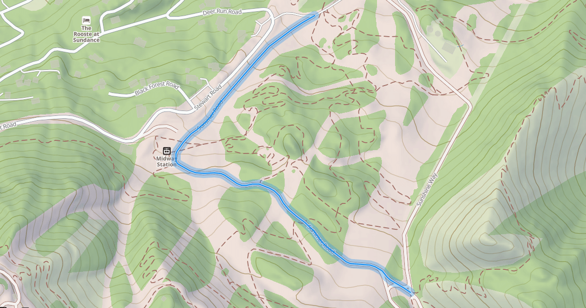 Map preview of Summer Road