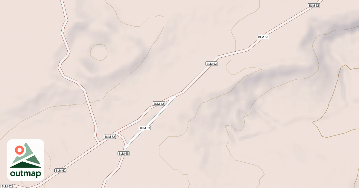 Map of BLM National GTLF Public Motorized Roads 23e92519-2297-424e-9106-04e70a42978f