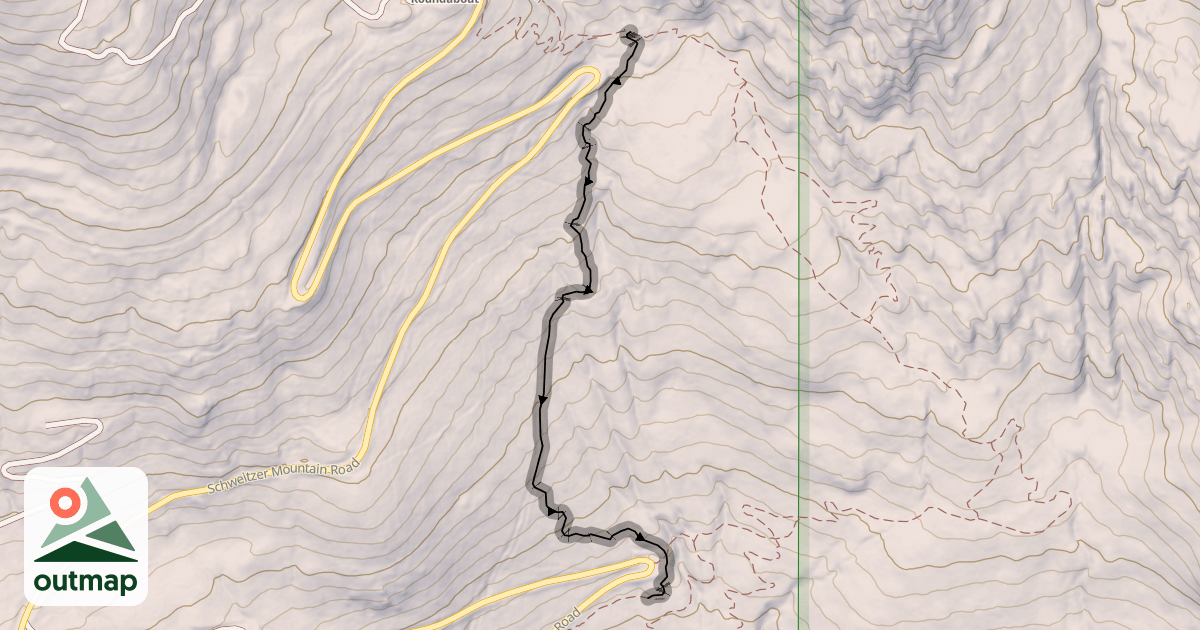 Map of Lower Basin DH Black