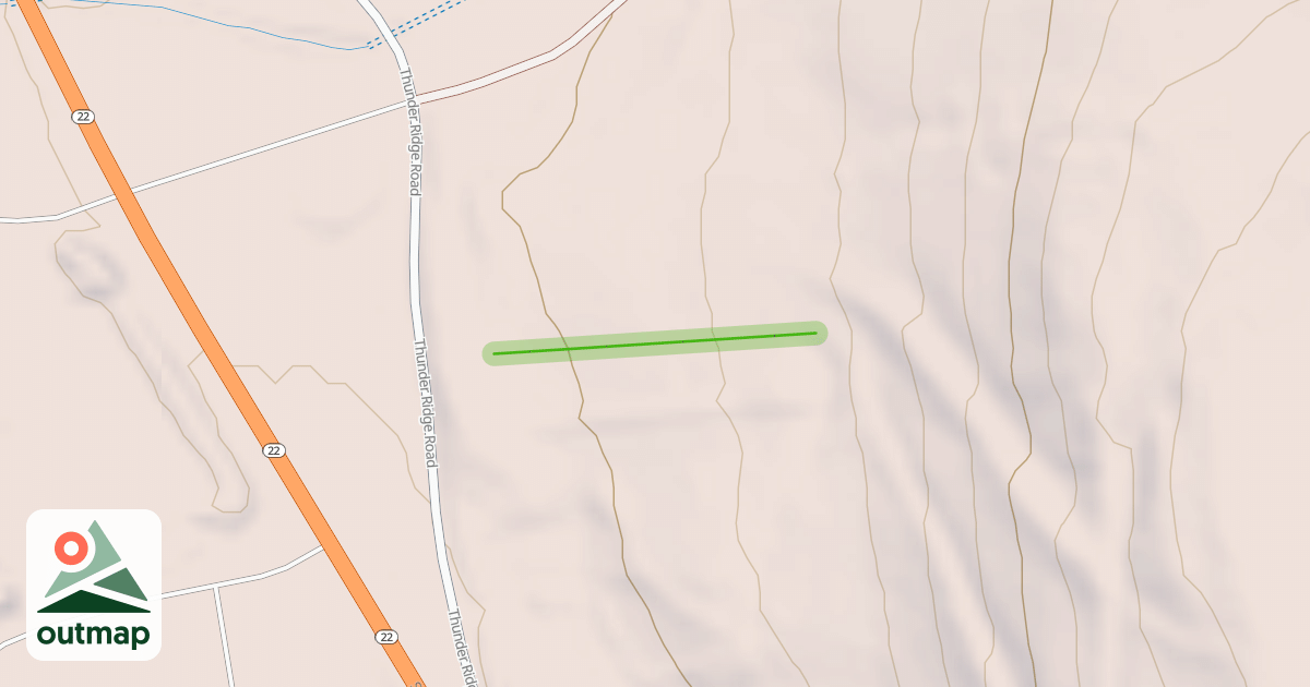 Map of Little Thunder