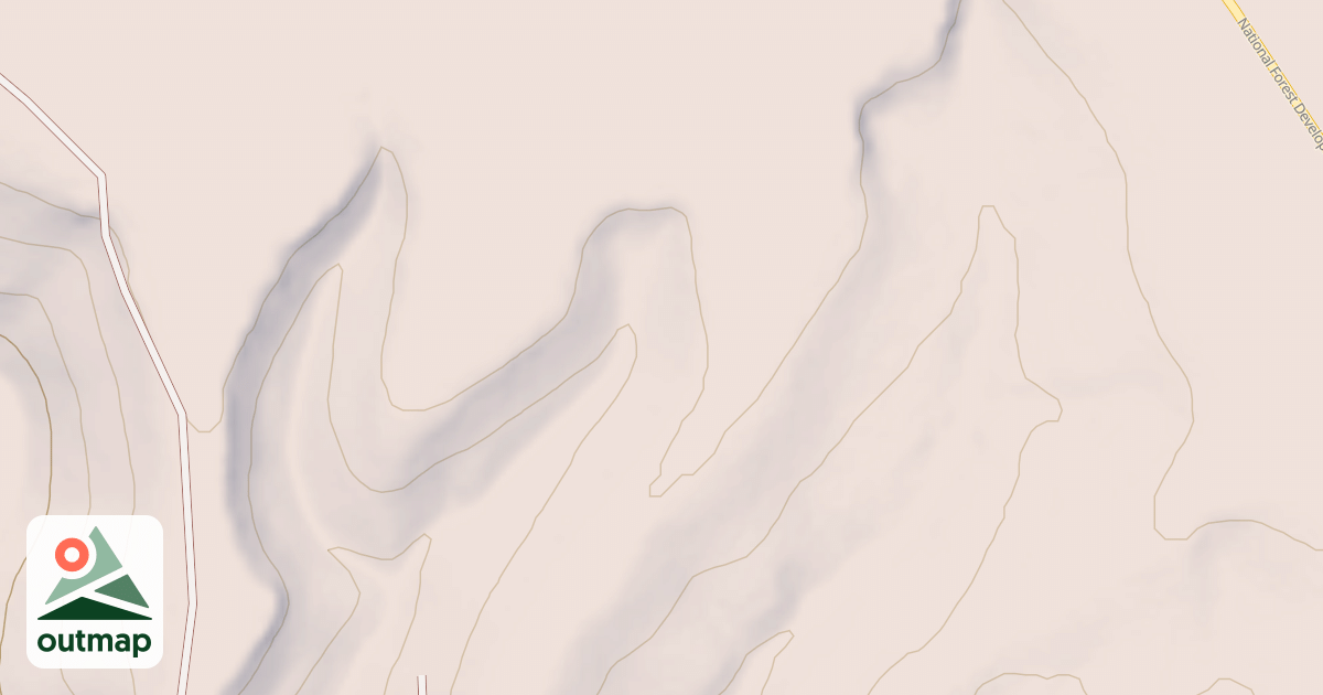 Map of USFS National Forest System Roads {123D80EE-A2CB-4082-AD97-F35B6FC33CD3}