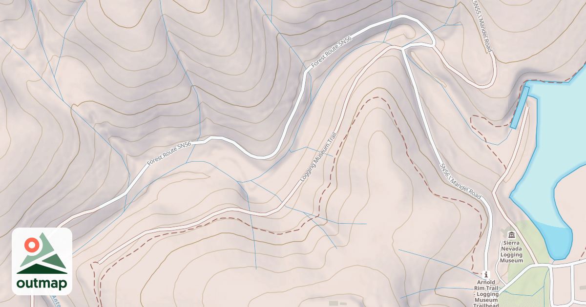 Map of USFS National Forest System Roads {DDAEAB75-2403-4B65-82A8-187B84EEC63D}