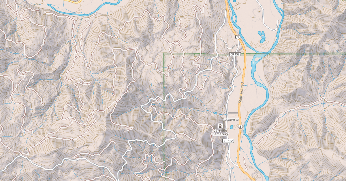 Map preview of BUCKEYE CREEK