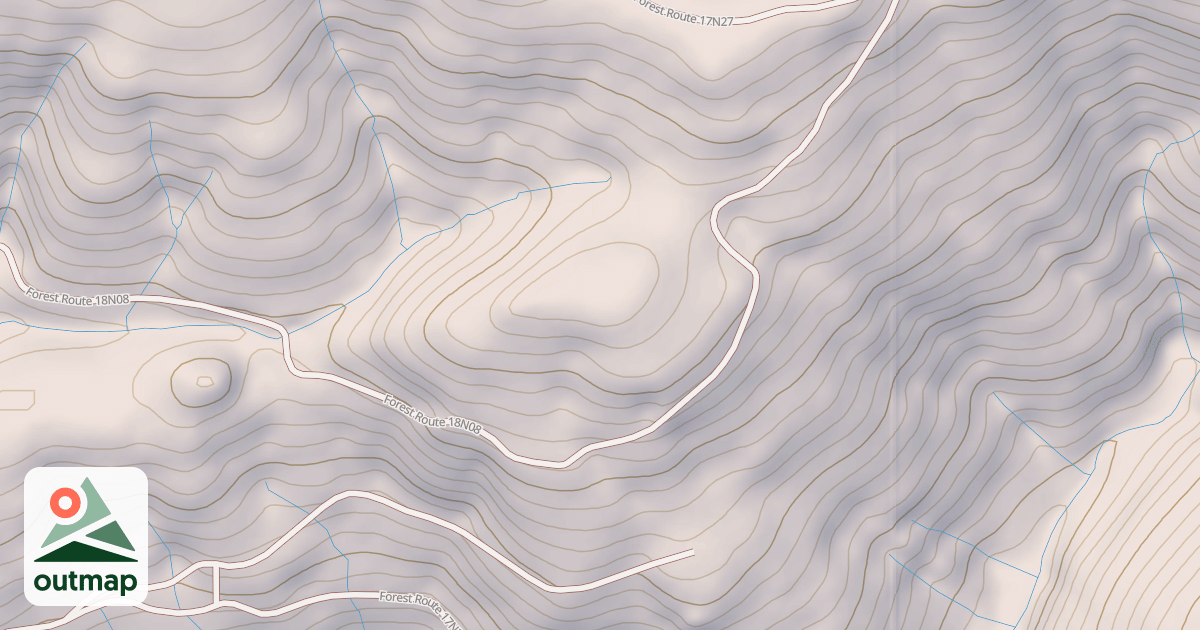 Map of FALL CREEK