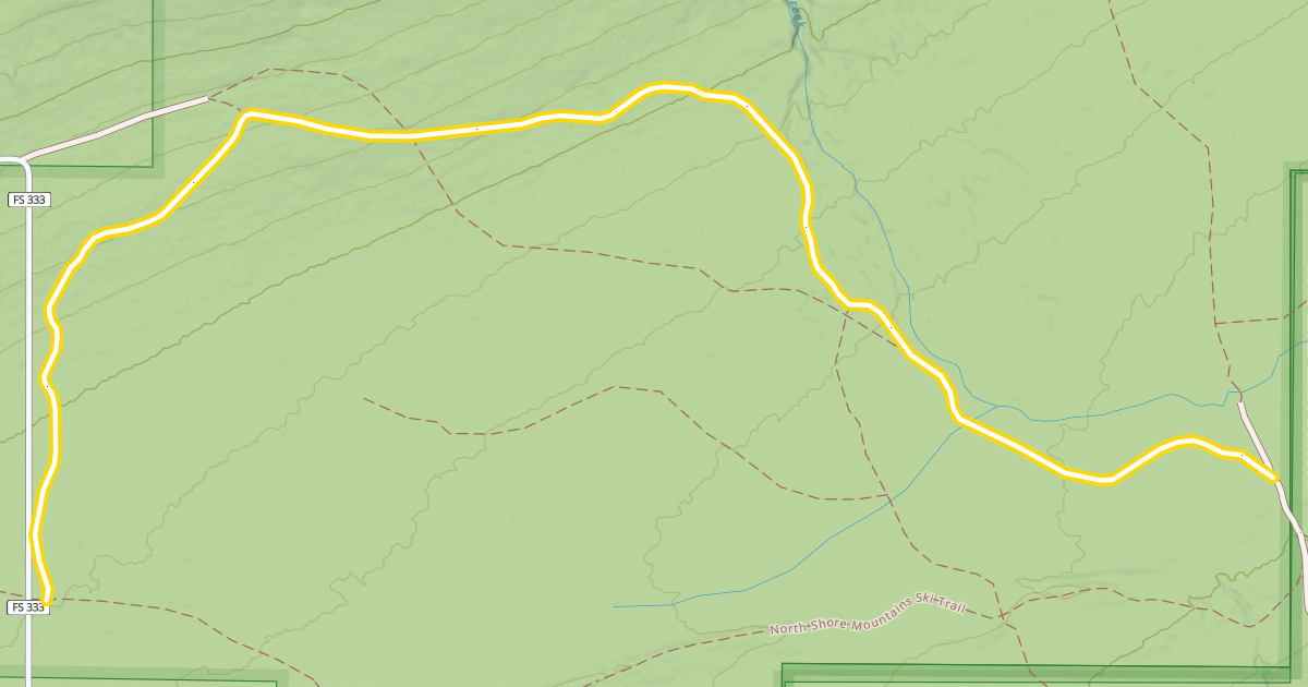 Map preview of Hall Loop