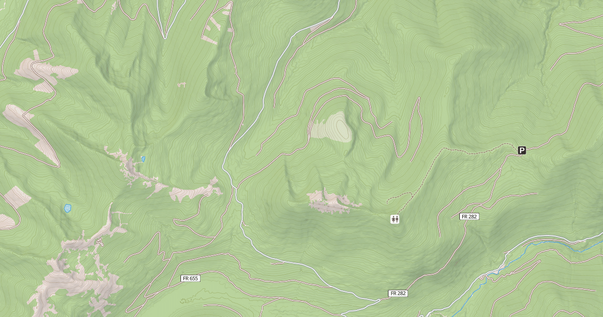 Map preview of SADDLE MOUNTAIN