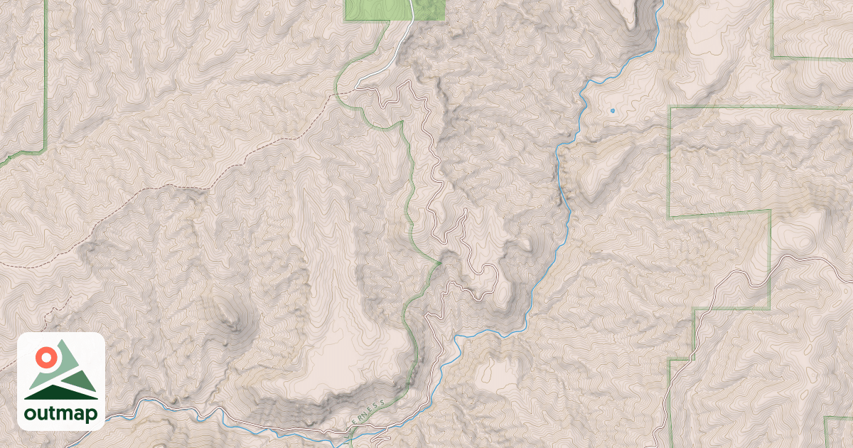 Map of PONDEROSA WAY(TE 232A)