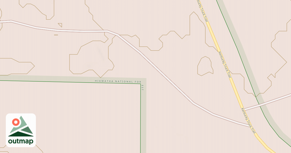 Map of KENTUCKY SPUR F