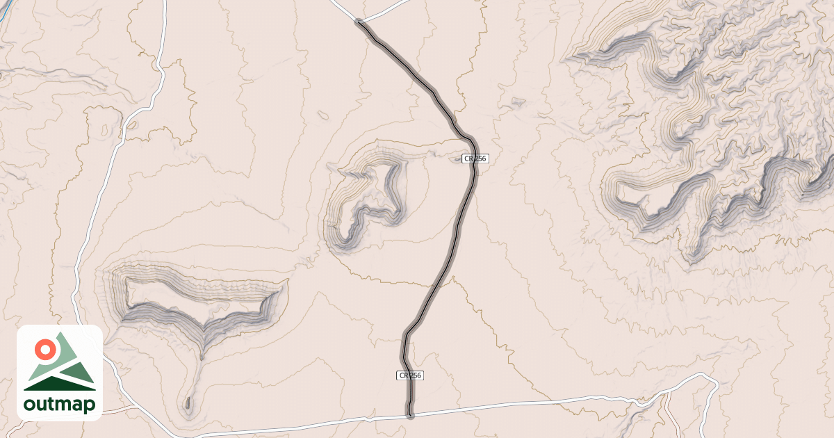 Map of Woodenshoe Road