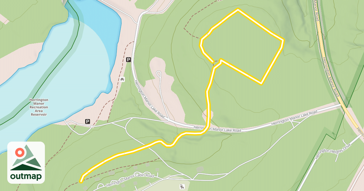 Map of Yellow Trail
