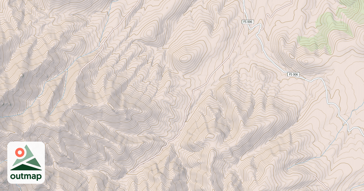 Map of BENNION CREEK
