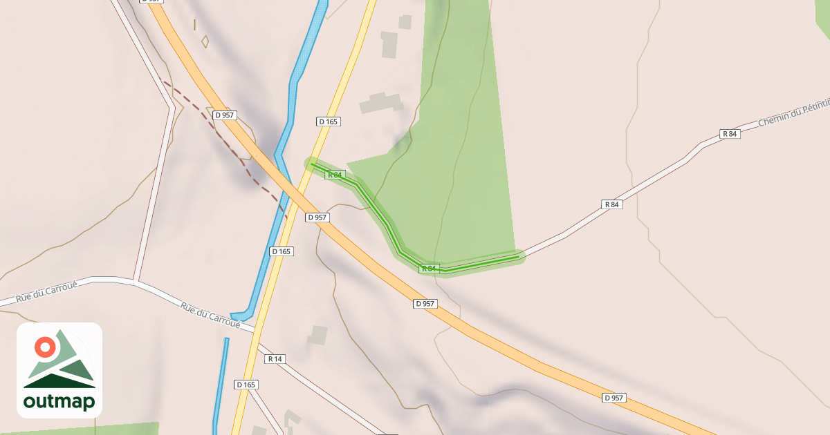 Map of Chemin du Pétintin