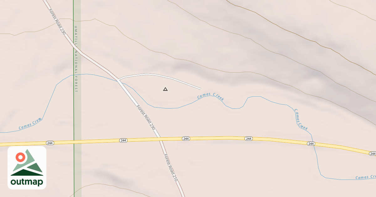 Map of FOUR CORNERS CG
