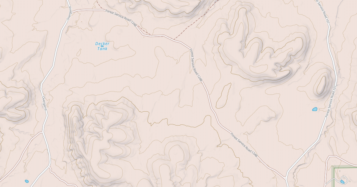 Map preview of USFS National Forest System Roads {7A994E76-1B42-4083-A59B-780F48A4FE44}