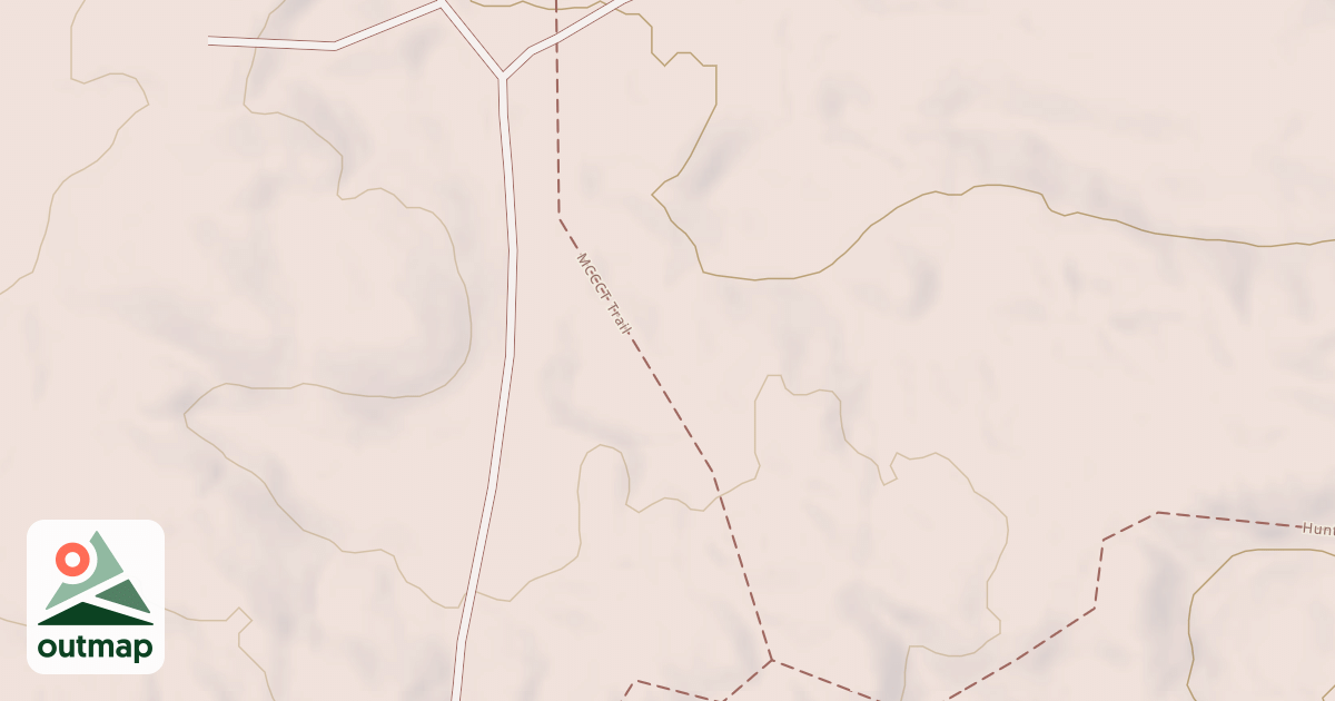 Map of Atlanta To Hunt Creek Mccct