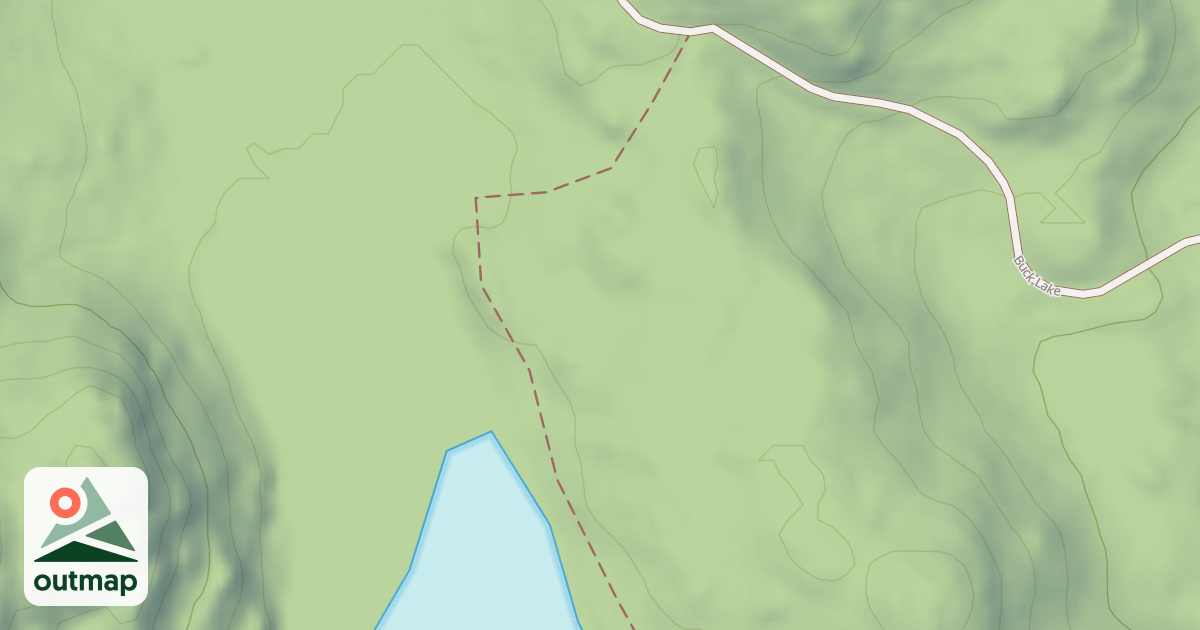 Map of BUCKS LAKE ROAD