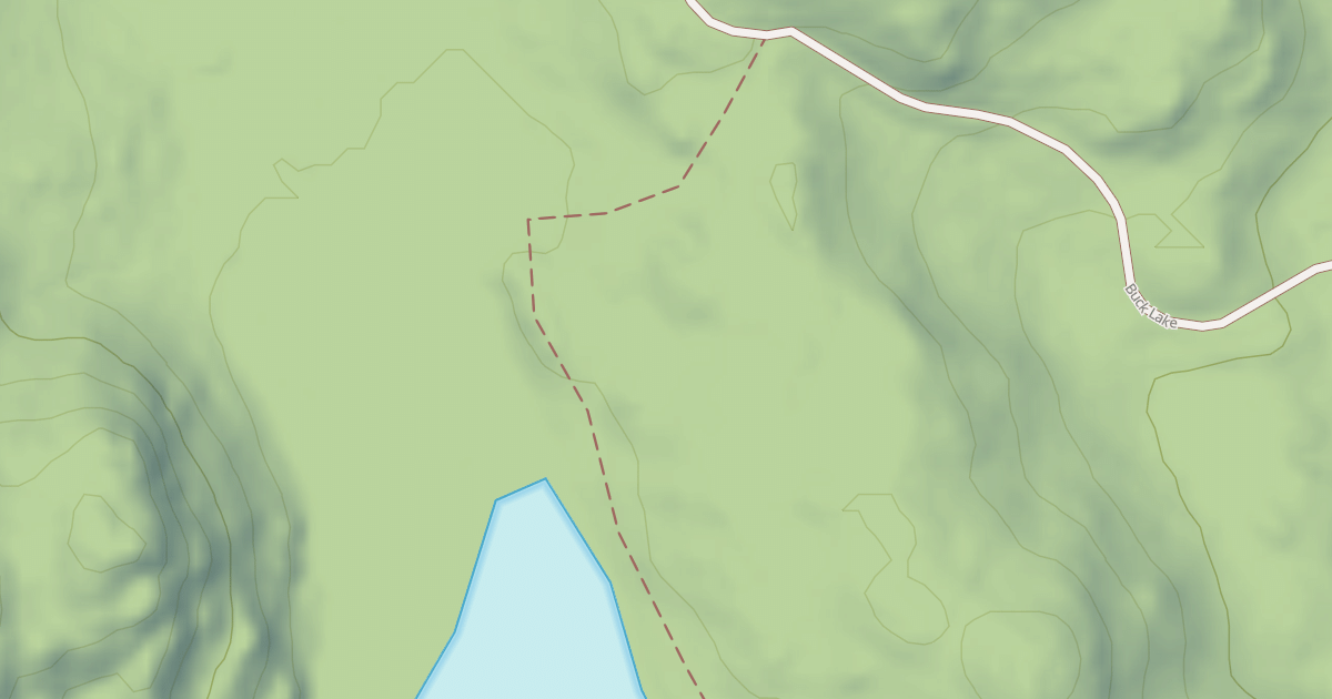 Map preview of BUCKS LAKE ROAD