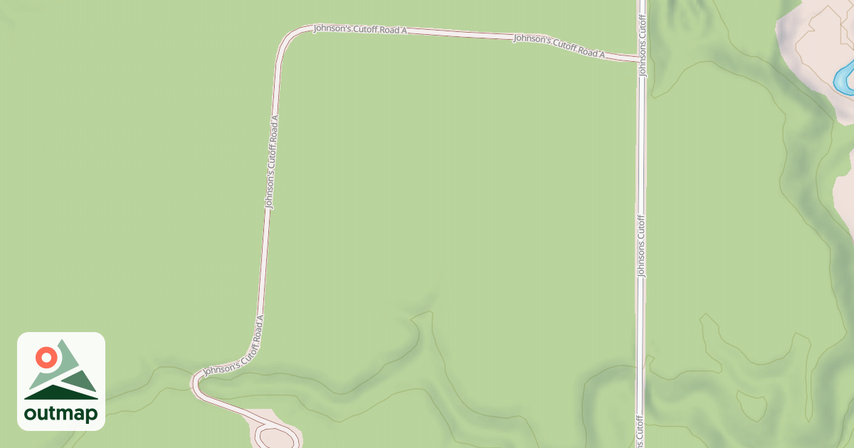 Map of JOHNSON'S CUTOFF A