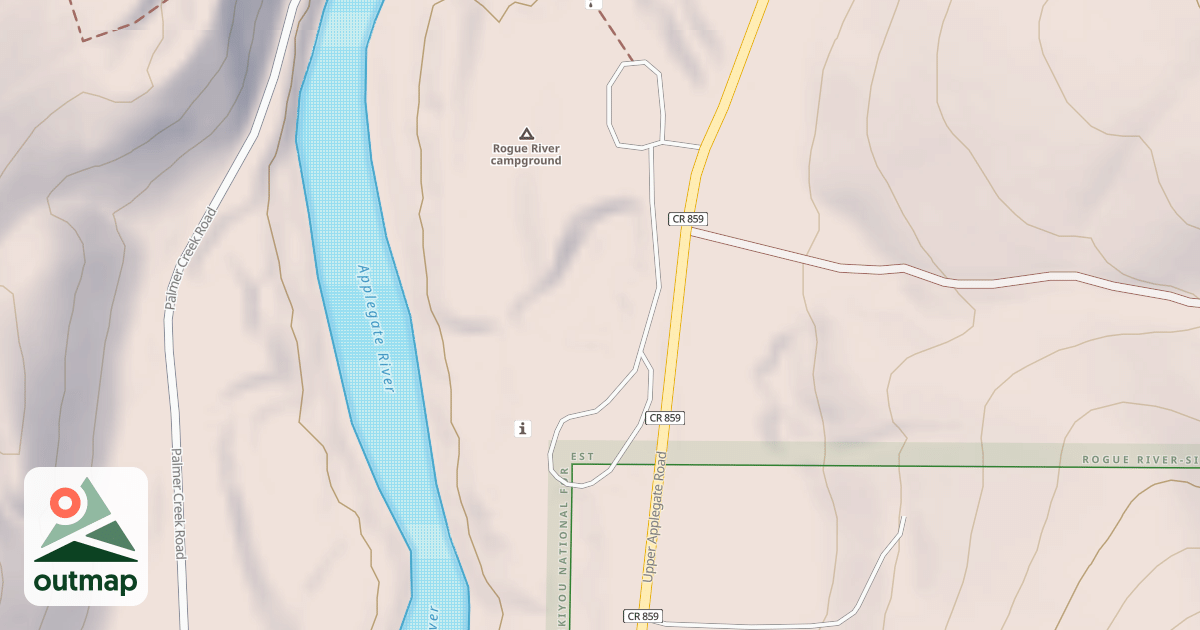 Map of JACKSON PICNIC AREA