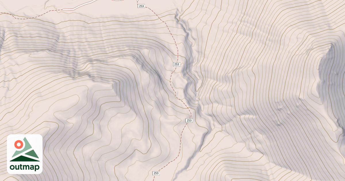 Map of Bailey Basin