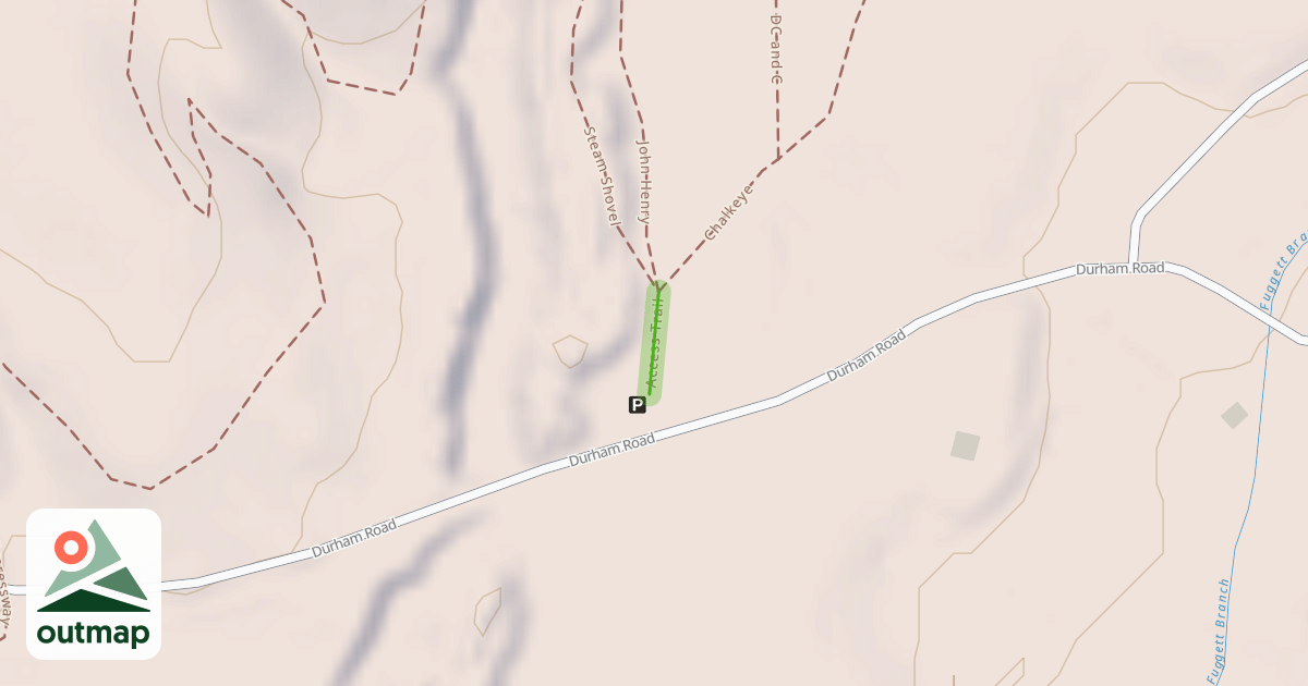 Map of Access Trail