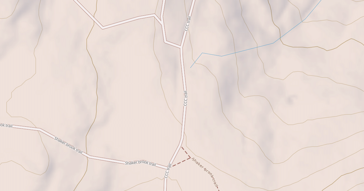 Map preview of CCC Trail
