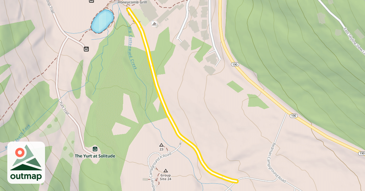 Map of Sollitude Street
