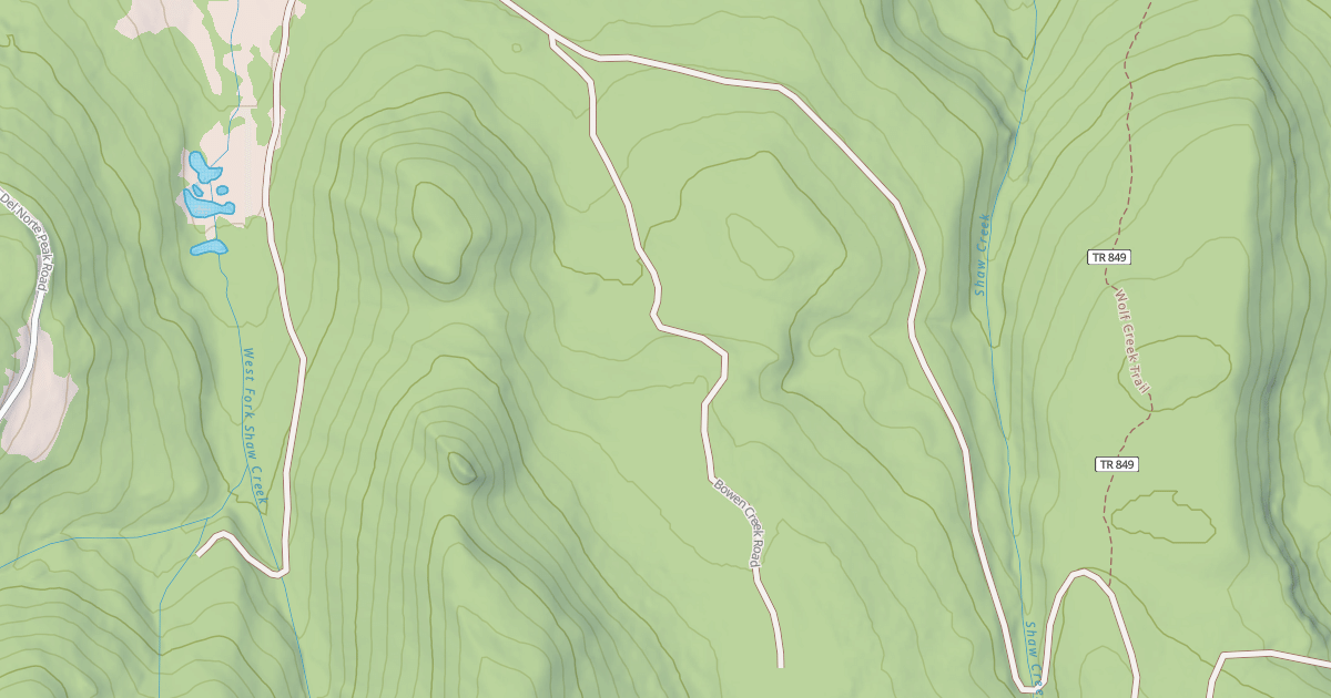 Map preview of BOWEN CR