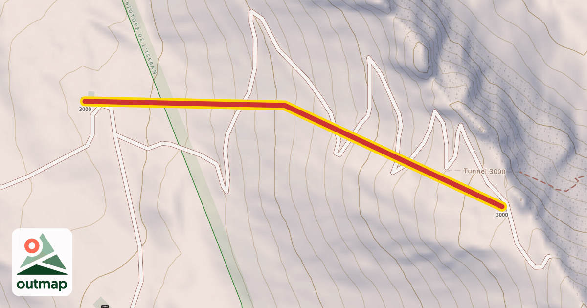 Map of 3000