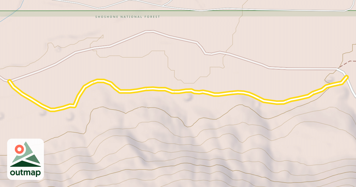 Map of Yellow Meadow Loop