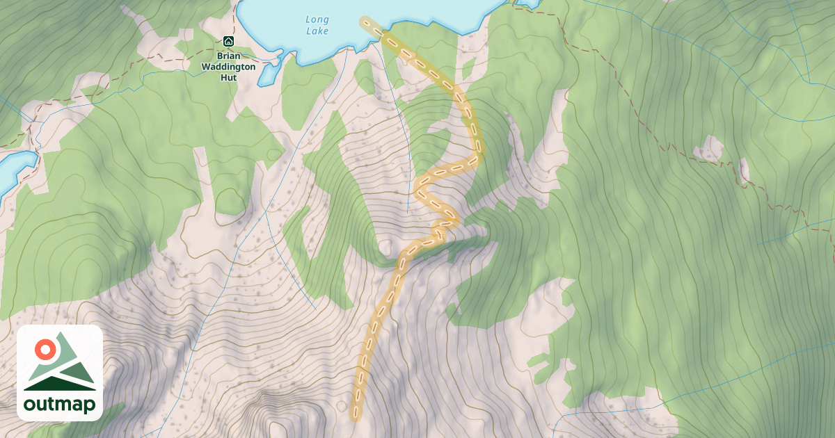 Map of Cabin Hill