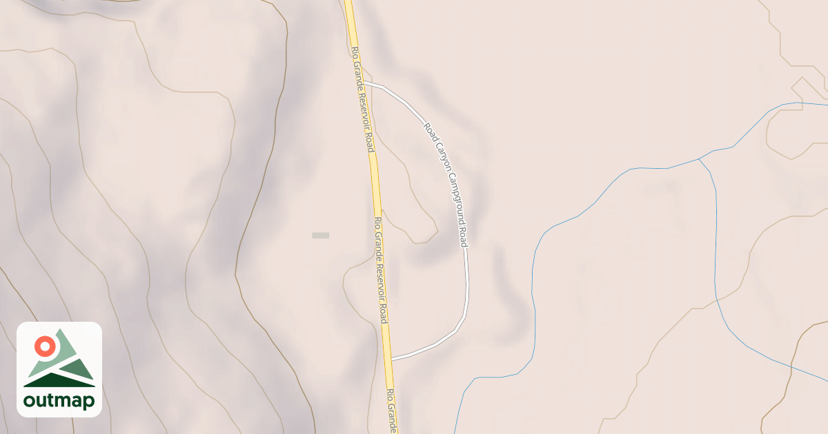 Map of ROAD CANYON CG