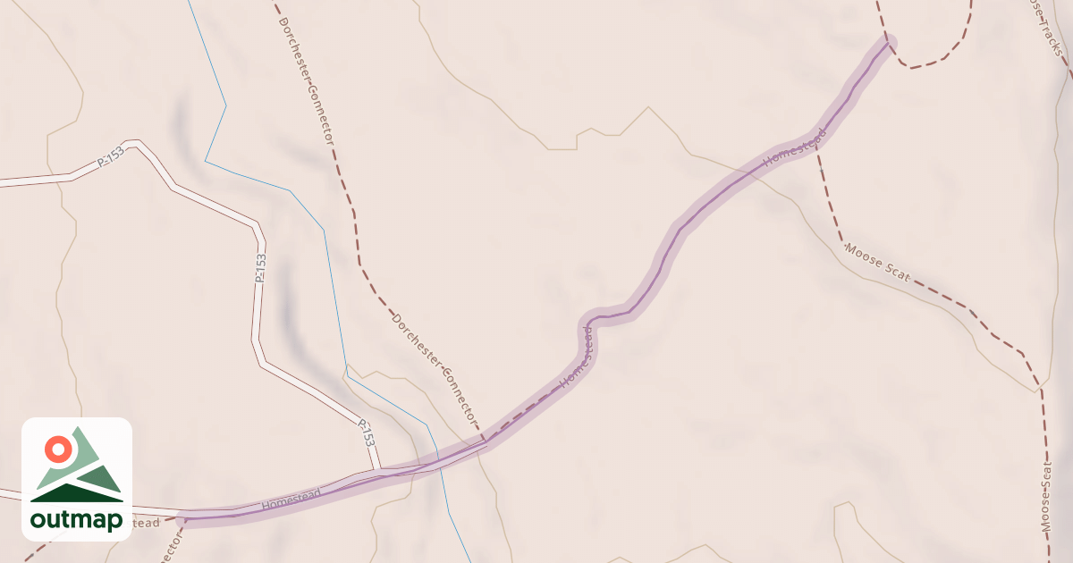 Map of Homestead