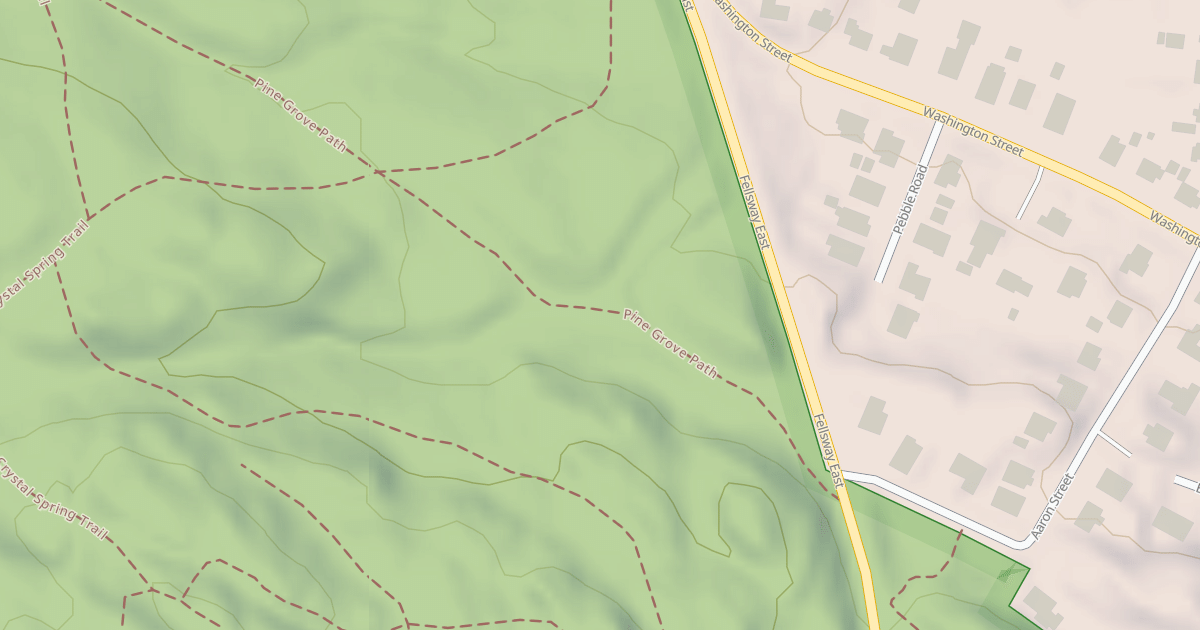 Map preview of Pine Grove Path