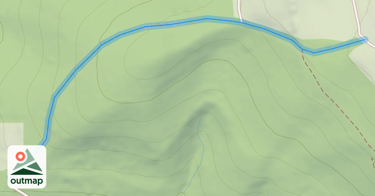Map of Chemin de Barriaou