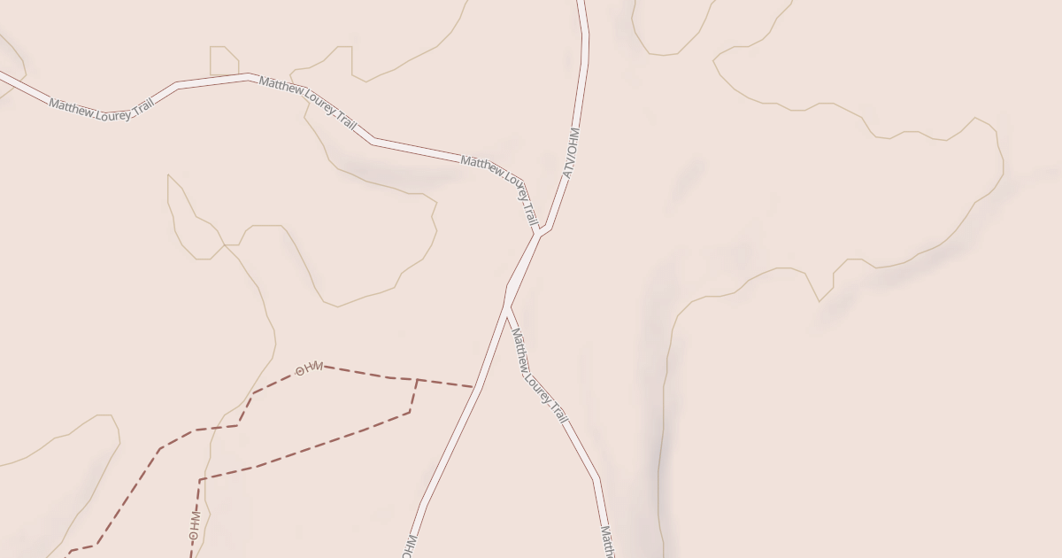Map preview of Matthew Lourey State Trail