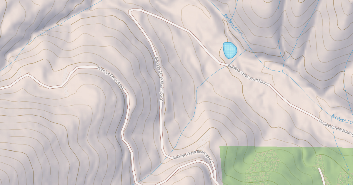 Map preview of BUCKEYE CREEK