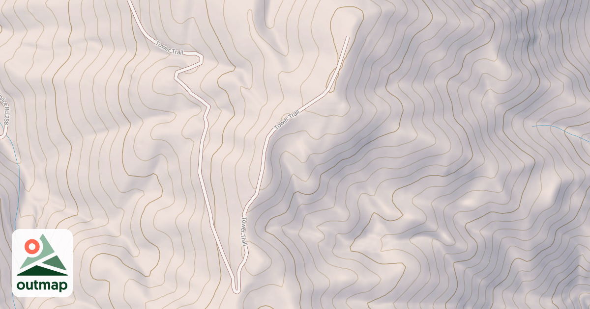 Map of SUTTON TOWER