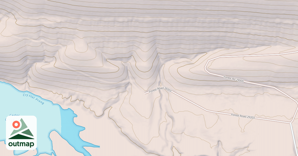 Map of USFS Motor Vehicle Use Map Roads {DA31C862-97C5-488E-8E22-9DC5B9C69C1E}